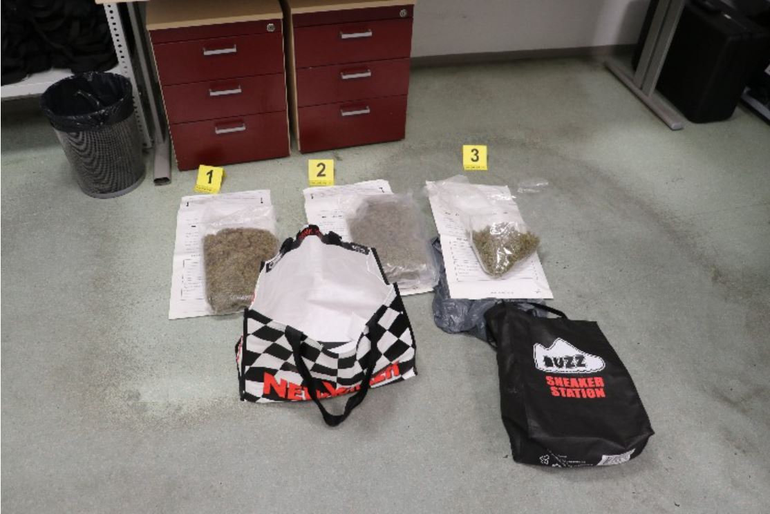 Zaseg droge na mejnem prehodu